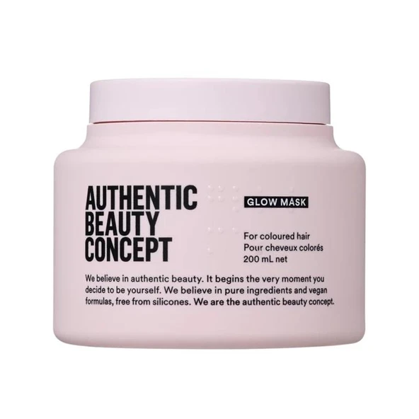 Authentic Beauty Concept Glow Boyalı Saçlar İçin Vegan Maske 200ml ürün görseli 1