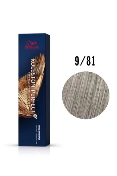 Wella Koleston Perfect Tüp Boya 60 ml 9/81 Açık Küllü İnci Sarısı ürün görseli 1