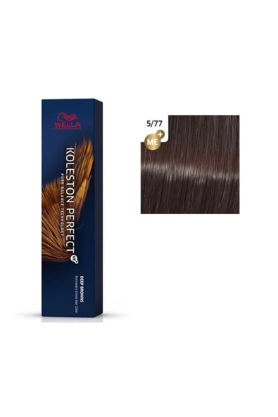 Wella Koleston Perfect Me+ Tüp Boya 60 ml 5/77 Yoğun Kestane ürün görseli 1