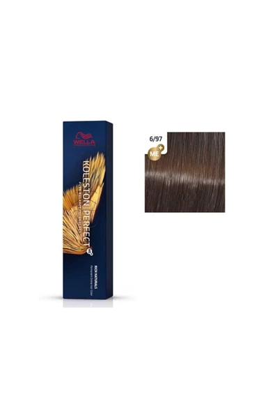 Wella Koleston Perfect Me+ Tüp Boya 60 ml 6/97 Koyu Kumral Kahve ürün görseli 1