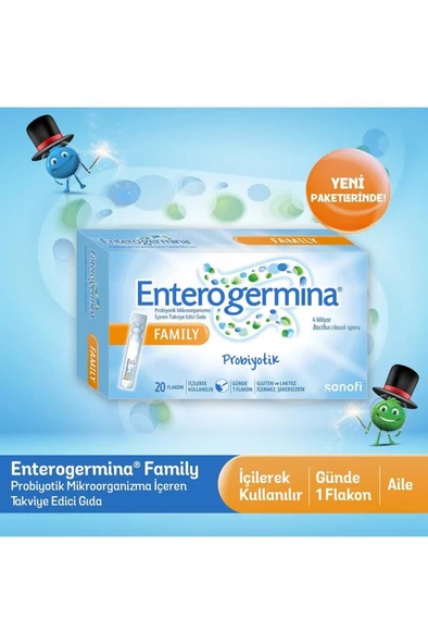 Enterogermina Family 5 ml x 20 Flakon ürün görseli 1