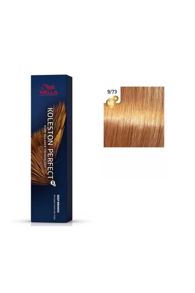 Wella Koleston Perfect Me+ Boya 60 ml 9/73 Çok Açık Altın Kumral ürün görseli 1