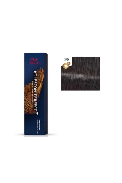 Wella Koleston Perfect Me+ Tüp Boya 60 ml 3/0 Koyu Kahve ürün görseli 1