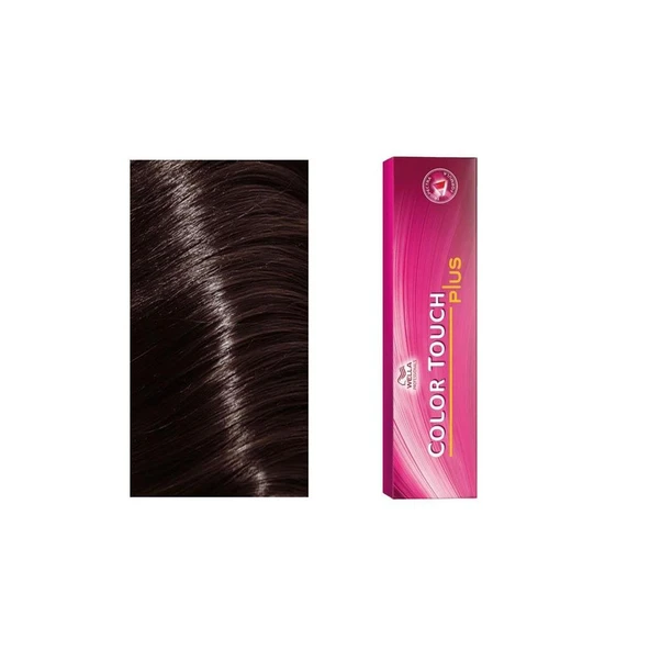 Wella Color Touch Plus Boya 60 ml 44/07 Orta Doğal Esmer Kahve ürün görseli 1