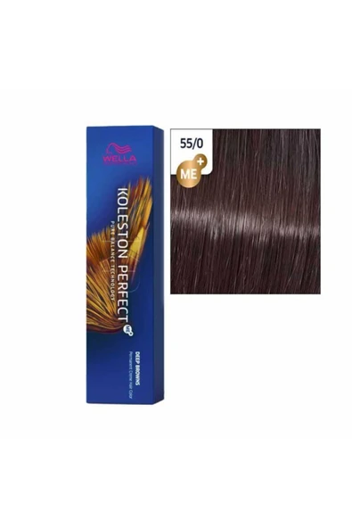 Wella Koleston Perfect Me Tüp Boya 60 ml 55/0 Açık Yoğun Kahve ürün görseli 1