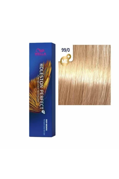 Wella Koleston Perfect Me Boya 60 ml 99/0 Çok Açık Yoğun Sarı ürün görseli 1