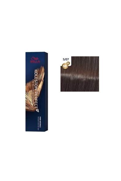 Wella Koleston Perfect Me+ Tüp Boya 60 ml 5/07 Mistik Kahve ürün görseli 1