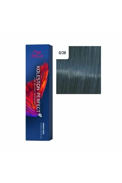 Wella Koleston Perfect Me+ Tüp Boya 60 ml 0/28 Mat Mavi ürün görseli 1