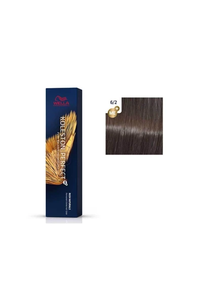 Wella Koleston Perfect Me+ Boya 60 ml 6/2 Koyu Mat Küllü Kumral ürün görseli 1