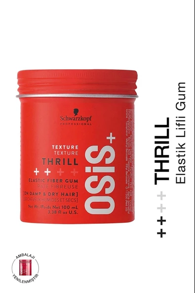 Osis 3 Thrill Fiber Gum Doku Veren Saç Şekillendirici Kremi 100Ml ürün görseli 1
