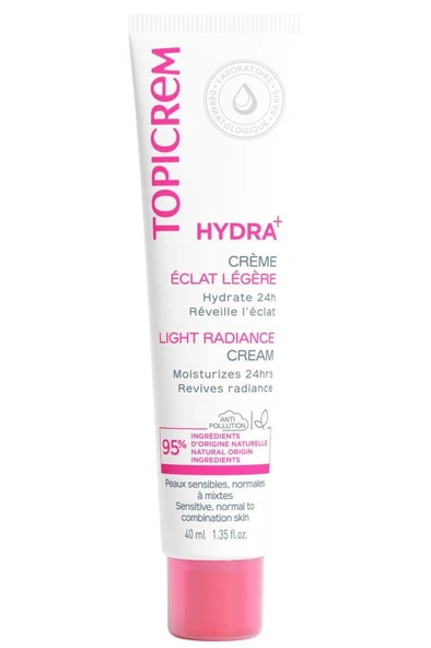 TOPICREM Hydra+ Light Radiance Cream 40 ml ürün görseli 1