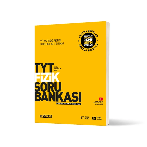 Hız Yayınları TYT Fizik Soru Bankası ürün görseli 1