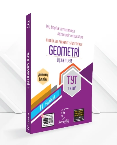 Karekök Yayınları TYT Geometri 1. Kitap MPS ürün görseli 1