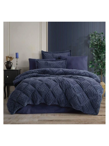 Clasy Çift Kişilik Welfsoft Jakar Uyku Seti Viola - Resim 2