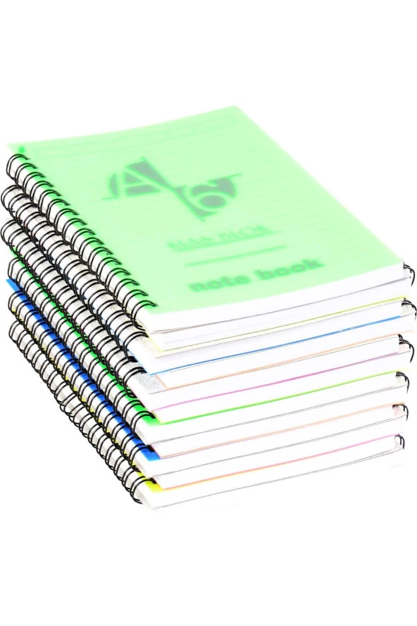 Klas Bloknot Spiralli Pp Kapak No:1 Çizgili 60 Yaprak 7.5 X 10.5Cm 24 Lü 3232 (24 Lü Paket) ürün görseli 1
