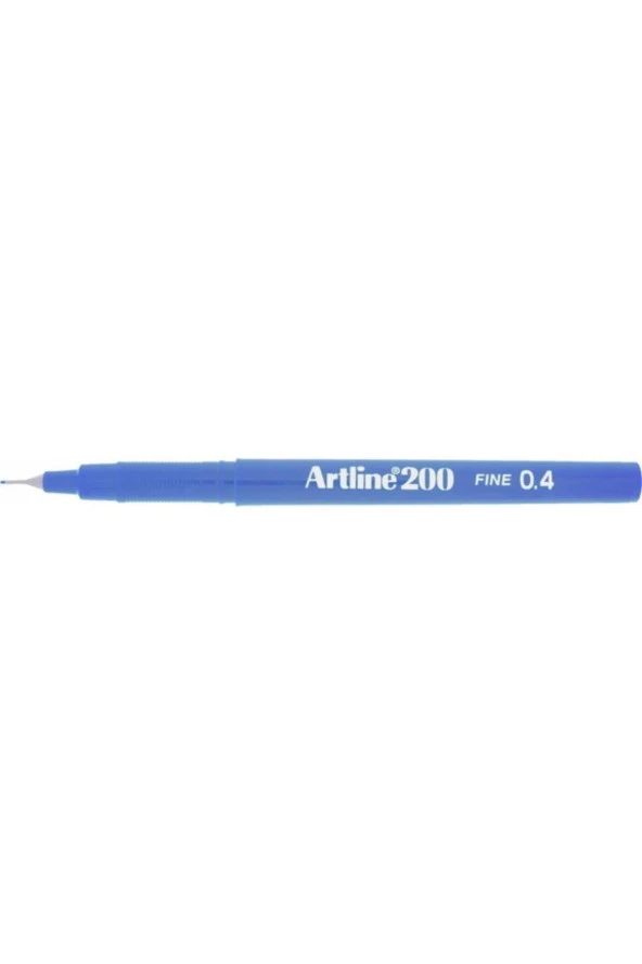 Artline İnce Uçlu Yazı Ve Çizim Kalemi Fineliner 0.4 MM Koyu Royal Mavi EK-200 12 Li (1 Paket 12 Adet) ürün görseli 1