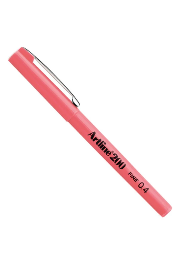 Artline Ek-200n Fine Writing Pen 0.4 Mm İnce Keçe Uçlu Kalem Pembe 12 Li (1 Paket 12 Adet) ürün görseli 1