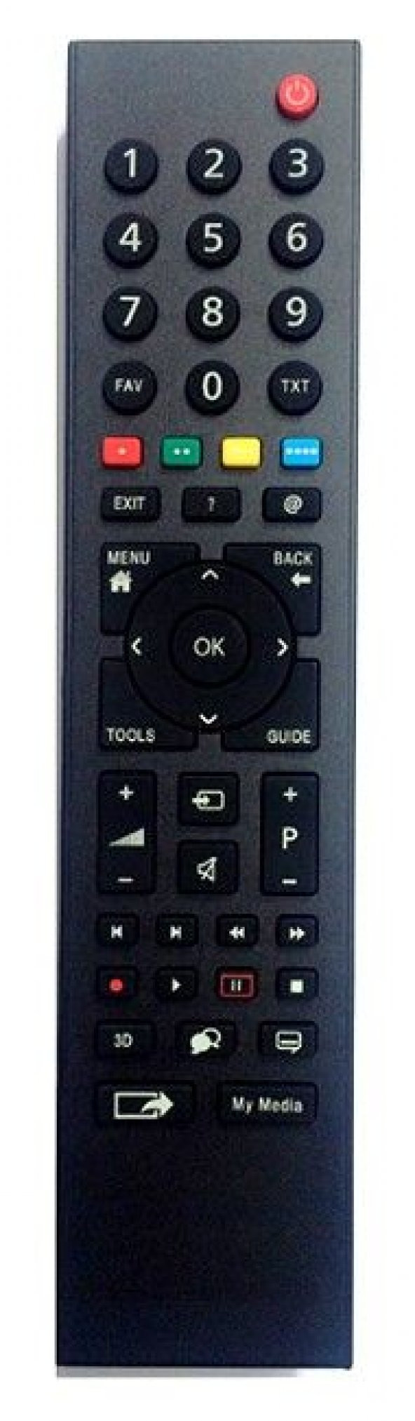 Arçelik Beko 3D Led Tv Kumandası ürün görseli 1