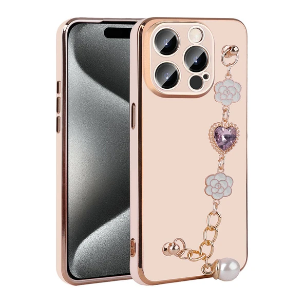 Zore Apple ile uyumlu iPhone 15 Pro Kılıf El Tutamaçlı Kamera Korumalı Taka Silikon Kapak ürün görseli 1