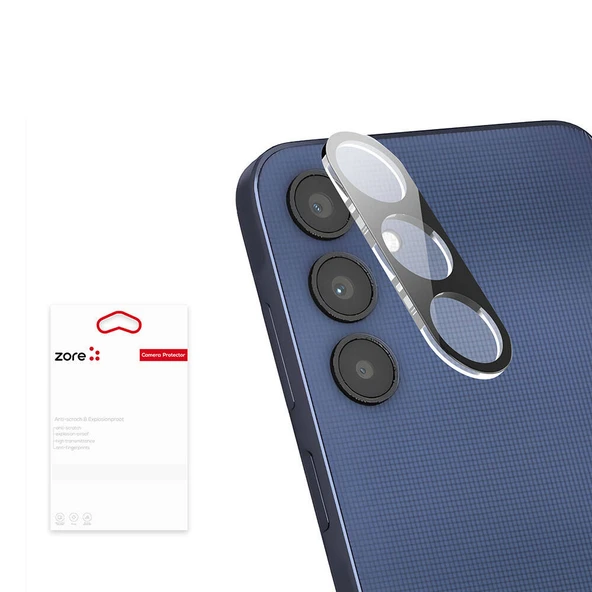 Zore Galaxy ile uyumlu A25 3D Kamera Camı ürün görseli 1