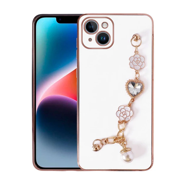 Zore Apple ile uyumlu iPhone 15 Plus Kılıf El Tutamaçlı Kamera Korumalı Taka Silikon Kapak ürün görseli 1