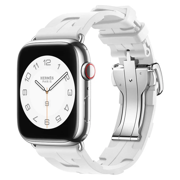 Zore Apple ile uyumlu Watch 42mm Spor Görünümlü KRD-94 Silikon Kordon ürün görseli 1