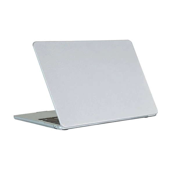 Zore Apple ile uyumlu Macbook 13.6′ Air 2024 M2 A2681 Premium MSoft Bottom Kapak ürün görseli 1