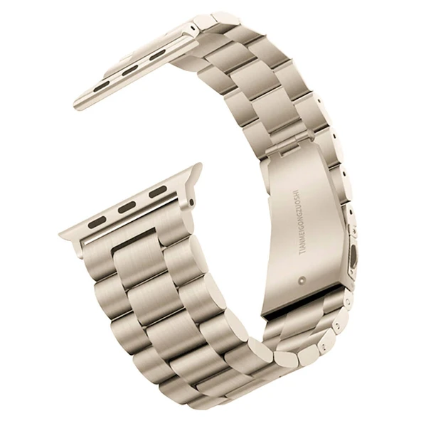 Zore Apple ile uyumlu Watch 7 41mm Band-04 Metal Kordon ürün görseli 1