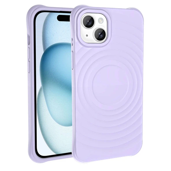 Zore Apple ile uyumlu iPhone 14 M-safe Şarj Özellikli Airbagli Mat Görünümlü Hepi Kapak ürün görseli 1