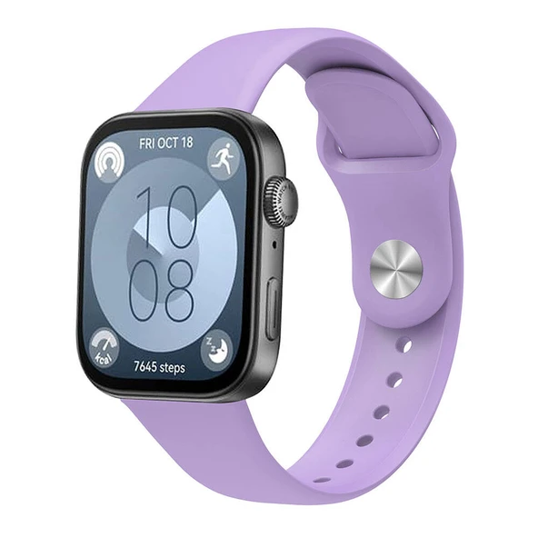 Zore Huawei ile uyumlu Watch Fit 3 KRD-11 22mm Silikon Kordon ürün görseli 1
