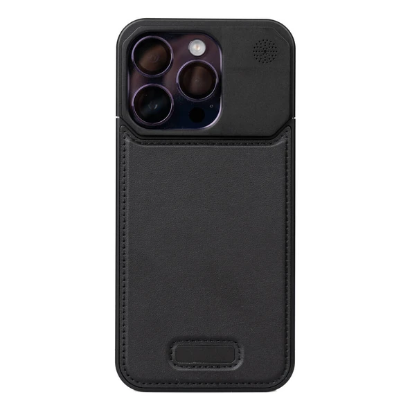 Zore Apple ile uyumlu iPhone 14 Pro Kılıf M-safe Şarj Özellikli Mekanizmalı Koku Hazneli Mostar Kapak ürün görseli 1
