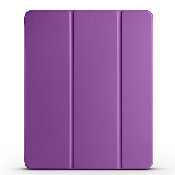 Zore Apple ile uyumlu iPad Air 10.9 2020 (4.Nesil) Smart Cover Kalem Bölmeli Standlı 1-1 Kılıf ürün görseli 1