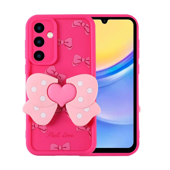 Zore Galaxy ile uyumlu A15 Kılıf Kamera Korumalı Figür Tasarımlı Kapya Kapak ürün görseli 1