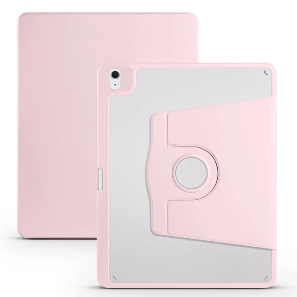 Zore Apple ile uyumlu iPad Pro 12.9 2022 M2 Kılıf Termik Kalem Bölmeli Dönebilen Standlı Kılıf ürün görseli 1