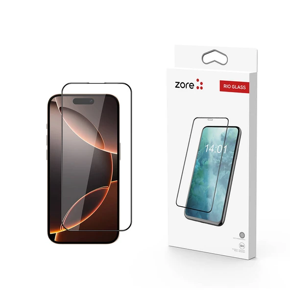 Zore Apple ile uyumlu iPhone 16 Pro Rio Glass Cam Ekran Koruyucu ürün görseli 1