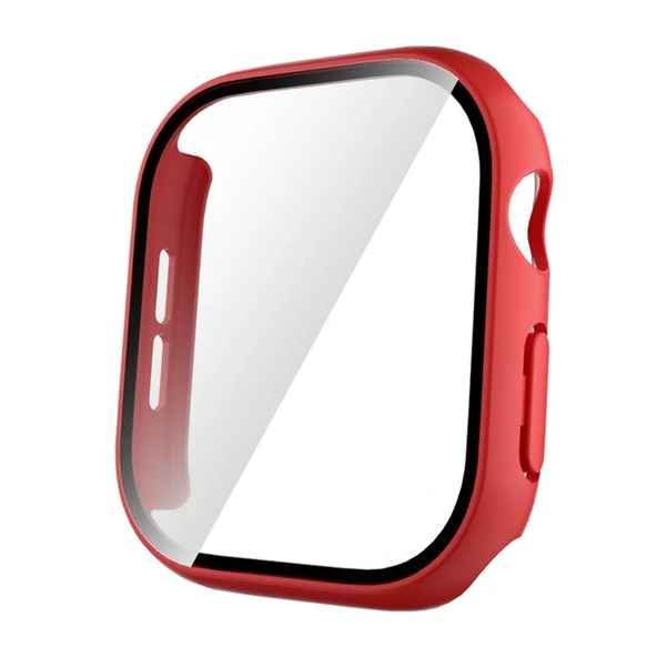 Zore Apple ile uyumlu Watch 10 42mm Sert PC Kasa ve Ekran Koruyucu Watch Gard 35 ürün görseli 1
