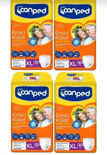 Canped Emici Külot Extra Büyük Boy Large 120 li ürün görseli 1