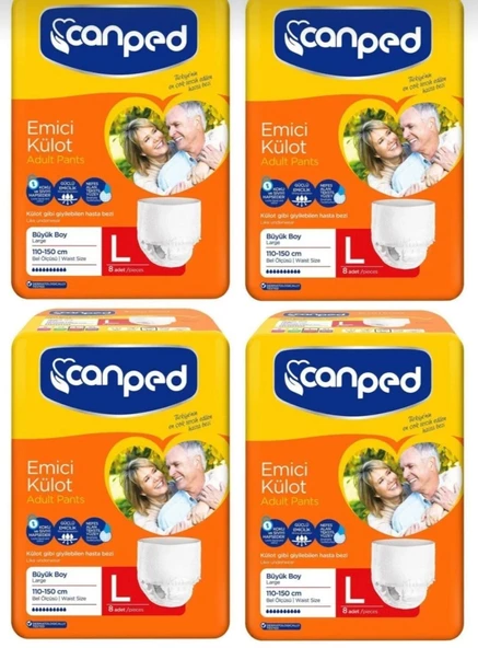 Canped Emici Külot Büyük Boy Large 120 li ürün görseli 1