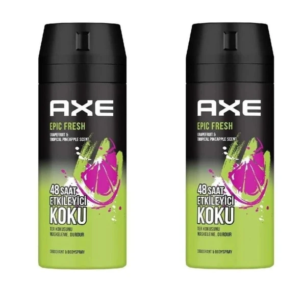 Axe Men Deodorant Epic Fresh 150 Ml - 2'li Avantaj Paketi ürün görseli 1