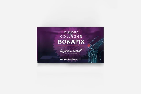 Voonka Collagen Bonafıx Tip I,II,III Takviye Edici Gıda 30 Saşe ürün görseli 1