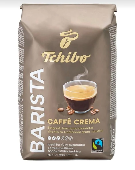 Tchibo Barista Caffe Crema Çekirdek Kahve 500 gr ürün görseli 1