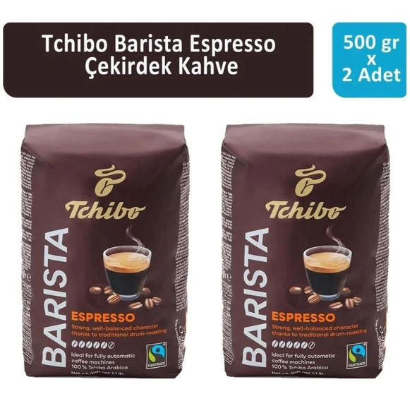 Tchibo Barista Espresso Çekirdek Kahve 1 kg ürün görseli 1