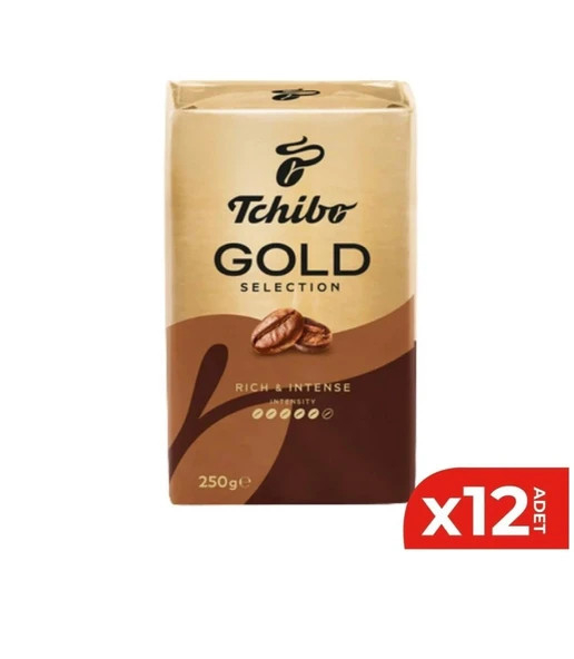Tchibo Gold Selection Filtre Kahve 250 gr 12'li ürün görseli 1