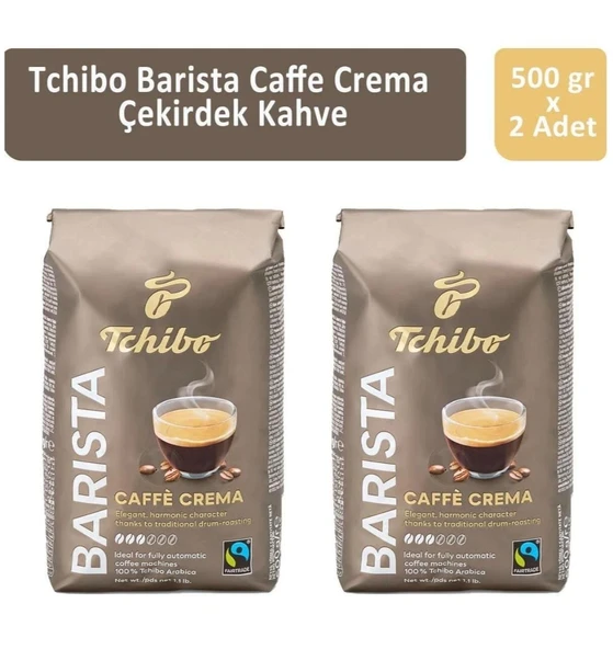 Tchibo Barista Caffe Crema Çekirdek Kahve 1 kg ürün görseli 1