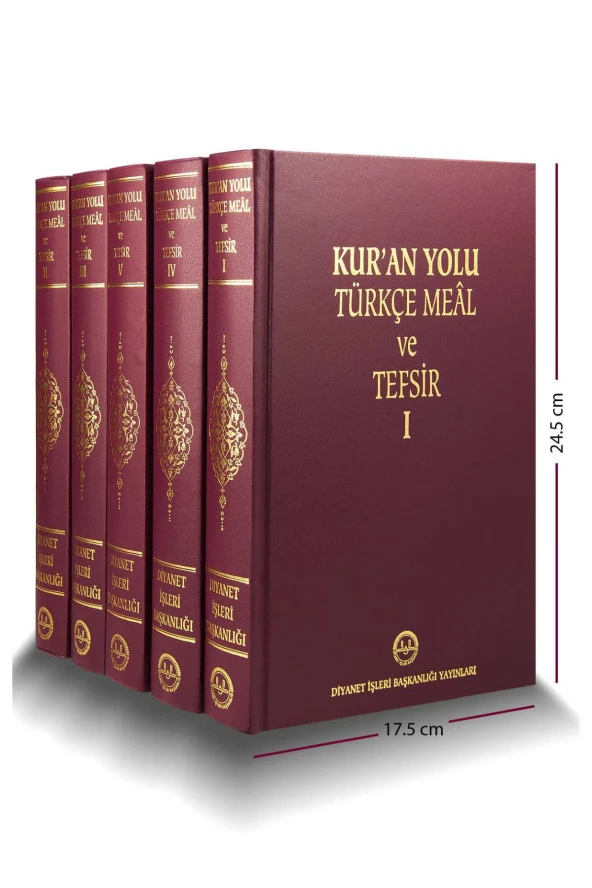 Kur'an Yolu Türkçe Meâl ve Tefsir-1381 ürün görseli 1
