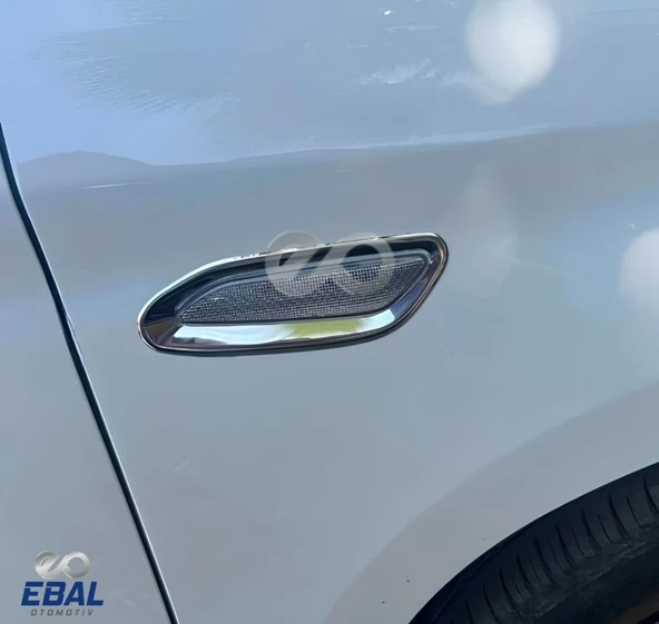 Fiat Egea Krom Sinyal Çerçevesi 2 Parça 2015 Üzeri P.Çelik - Resim 2