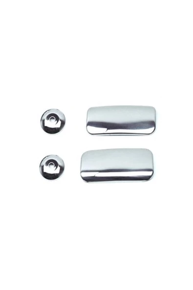 Ford Transit Krom Kapı Kolu 2 Kapı 4 Pcs 2000-2014 Arası Paslanmaz Çelik - Resim 2