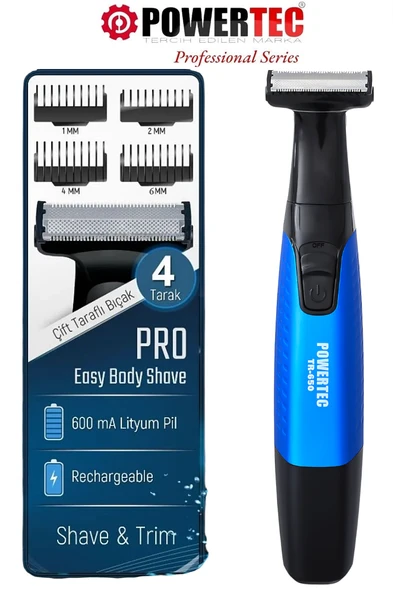 TR-650 Body Groom Sakal Vücut Kıl Tüy Tıraş Makinesi ürün görseli 1