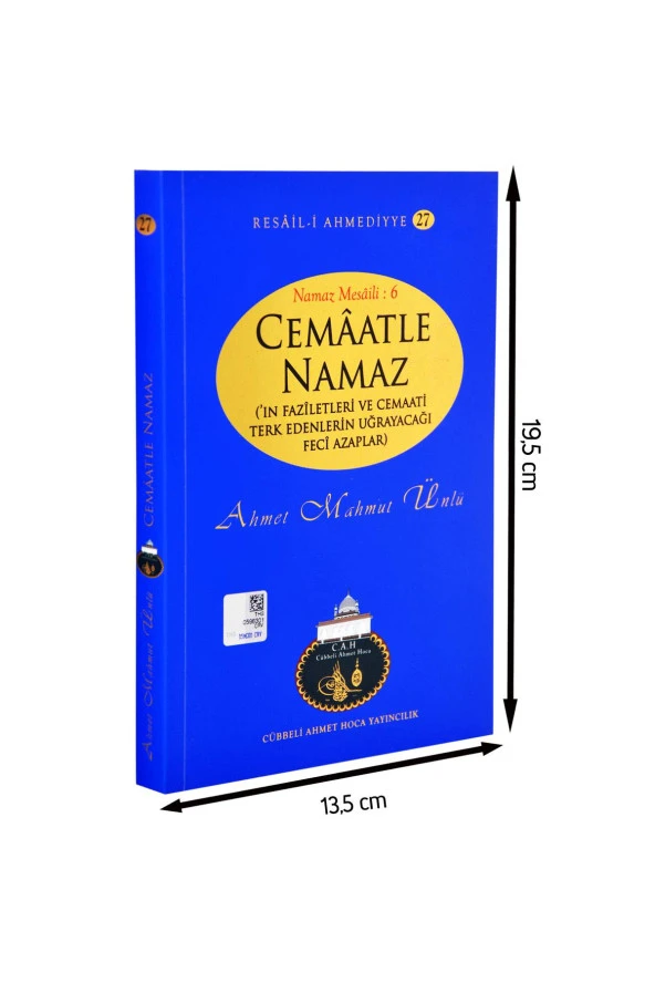 Cübbeli Ahmed Hoca Cemaatle Namaz Kitabı-1186 ürün görseli 1