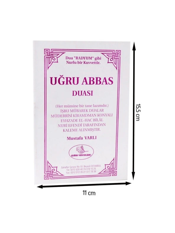 Uğru Abbas Duası ürün görseli 1